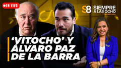 'VITOCHO', PAZ DE LA BARRA Y JEAN FERRARI: POLÍTICA, ESCÁNDALOS Y FÚTBOL | Siempre a las ocho