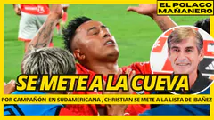 IBAÑEZ OBLIGADO A LLAMAR A CUEVA A SELECCIÓN - ATL. MINEIRO (1-1)CIENCIANO EL POLACO MAÑANERO