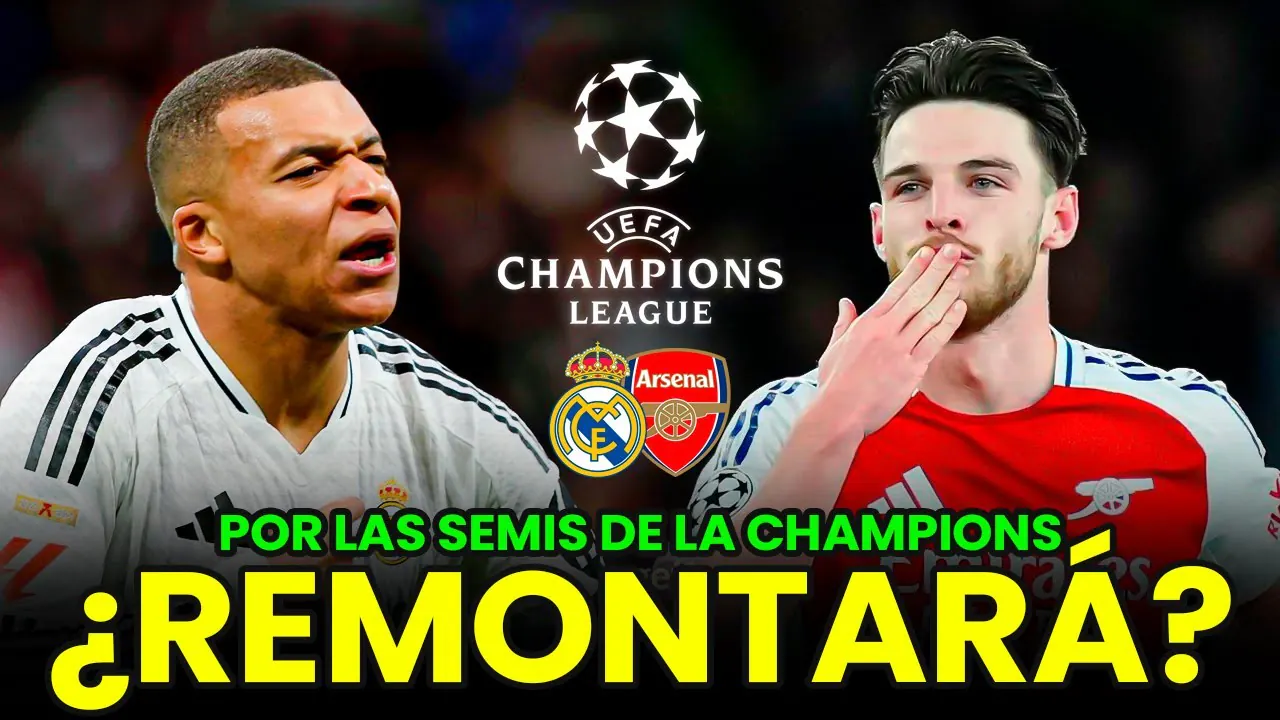 Reproducir: ¿PODRÁ REMONTAR? REAL MADRID ENFRENTA AL ARSENAL CON UN 3-0 EN CONTRA