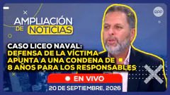 EN VIVO | CASO LICEO NAVAL: DEFENSA DE LA VÍCTIMA APUNTA A UNA CONDENA DE 8 AÑOS PARA RESPONSABLES