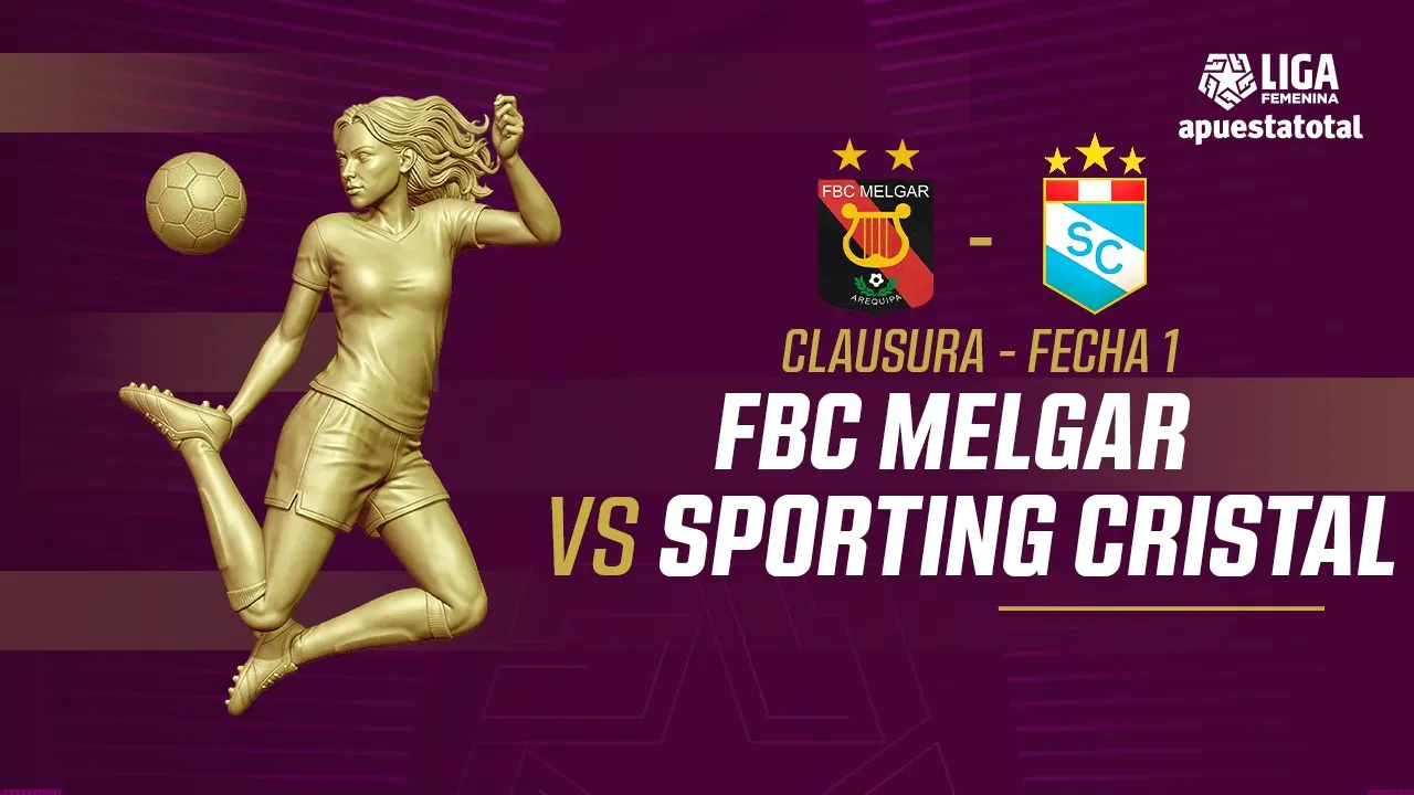 Reproducir: 🔴 EN VIVO | FBC MELGAR  VS SPORTING CRISTAL | LIGA FEMENINA | CLAUSURA FECHA 1