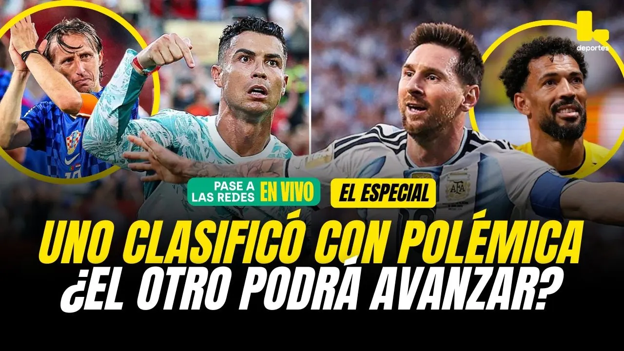 Reproducir: PASE A LAS REDES - EL ESPECIAL | PORTUGAL CON CR7 CLASIFICÓ CON POLÉMICA | ¿ARGENTINA AVANZARÁ?