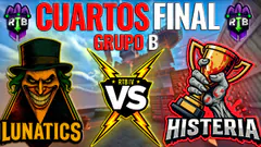 CUARTOS DE FINAL B TORNEO LEFT 4 DEAD 2 RTB IV | Histeria VS Lunatics | ELIMINACIÓN |