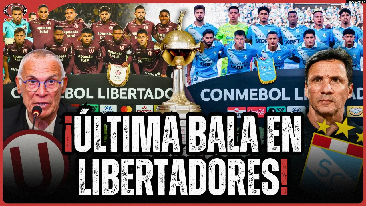 Reproducir: ¡PERDER NO ES OPCIÓN! LA ‘U’ Y CRISTAL VAN POR EL GOLPE INTERNACIONAL EN LIBERTADORES