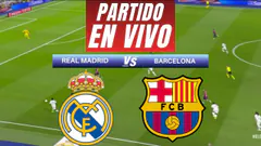 Real Madrid vs Barcelona [En Vivo] La Liga de España - Fecha 10