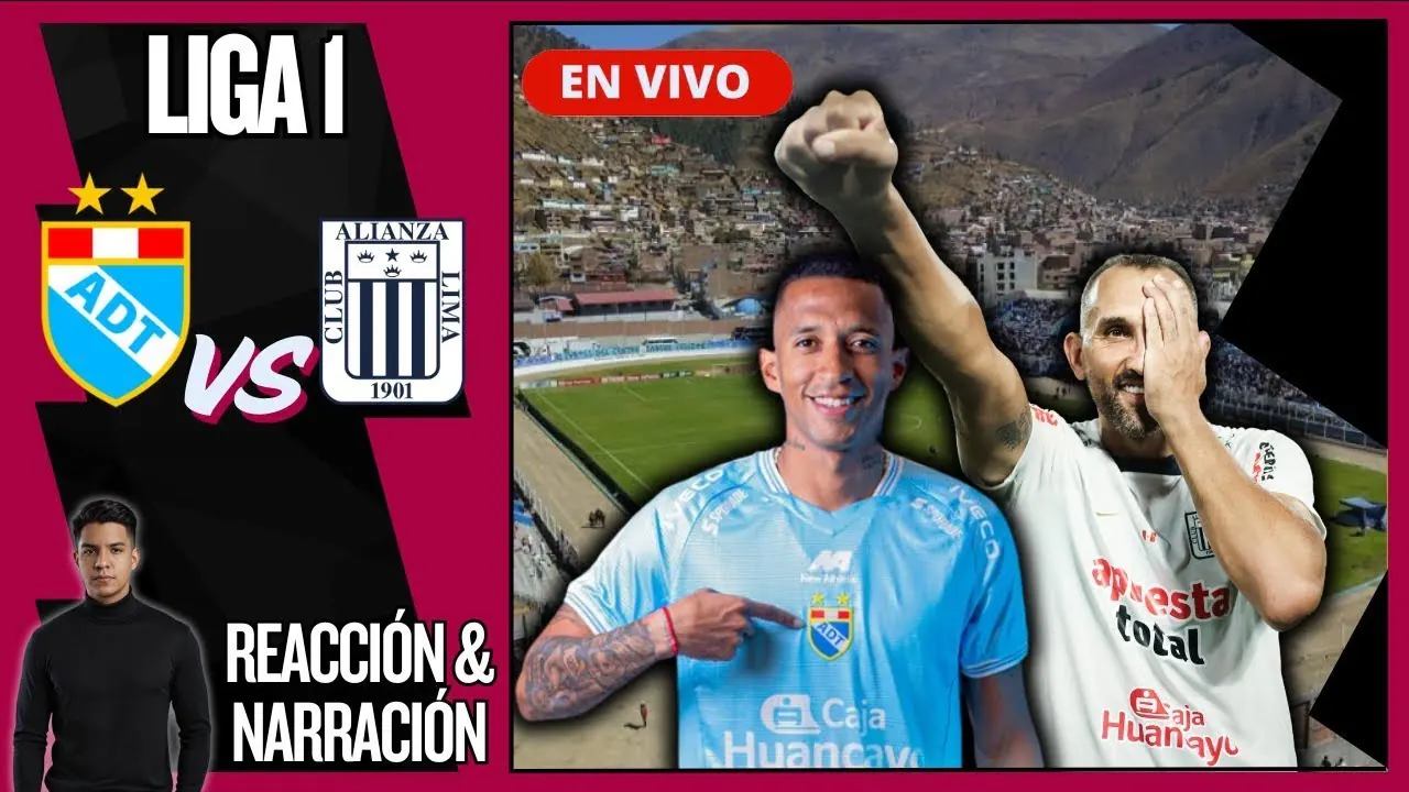 Reproducir: 🔴 ADT VS ALIANZA LIMA #ENVIVO DESDE EL ESTADIO UNIÓN TARMA POR LA FECHA 6 | LIGA 1