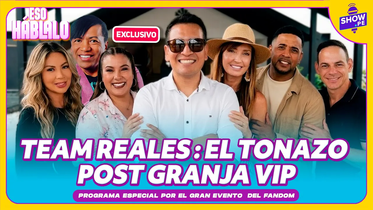 Reproducir: 🔥PROGRAMA EXCLUSIVO DESDE EL EVENTO DEL TEAM REALES. EDICIÓN ESPECIAL🔥 #SHOWPE