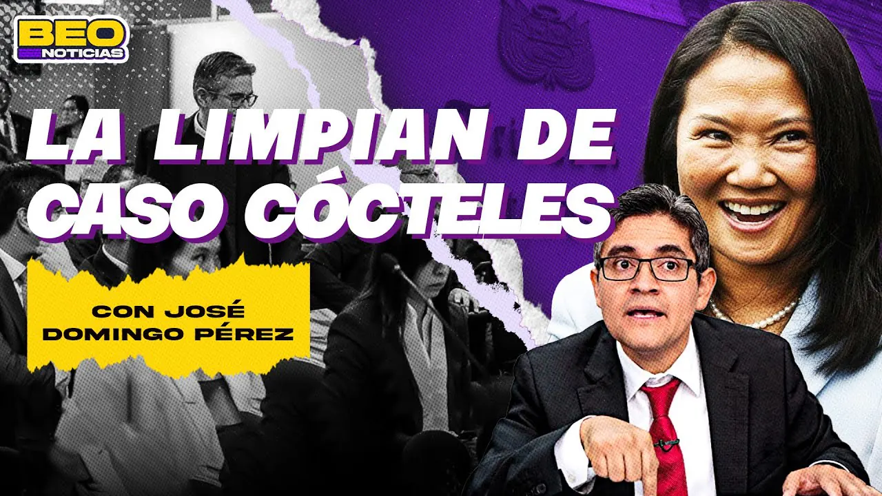 Reproducir: KEIKO CELEBRA CAÍDA DE CASO CÓCTELES FT. JOSÉ DOMINGO PÉREZ | BEO NOTICIAS 🟣