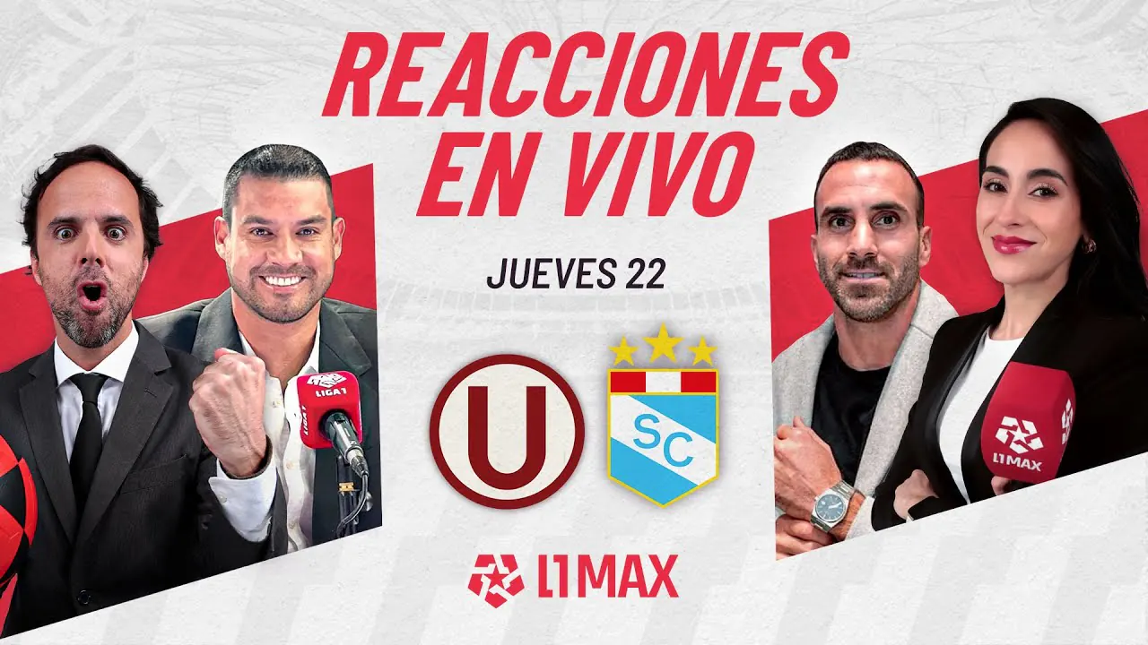 Reproducir: 🔴REACCIONES EN VIVO: Universitario vs Sporting Cristal con José Carvallo y Erick Delgado