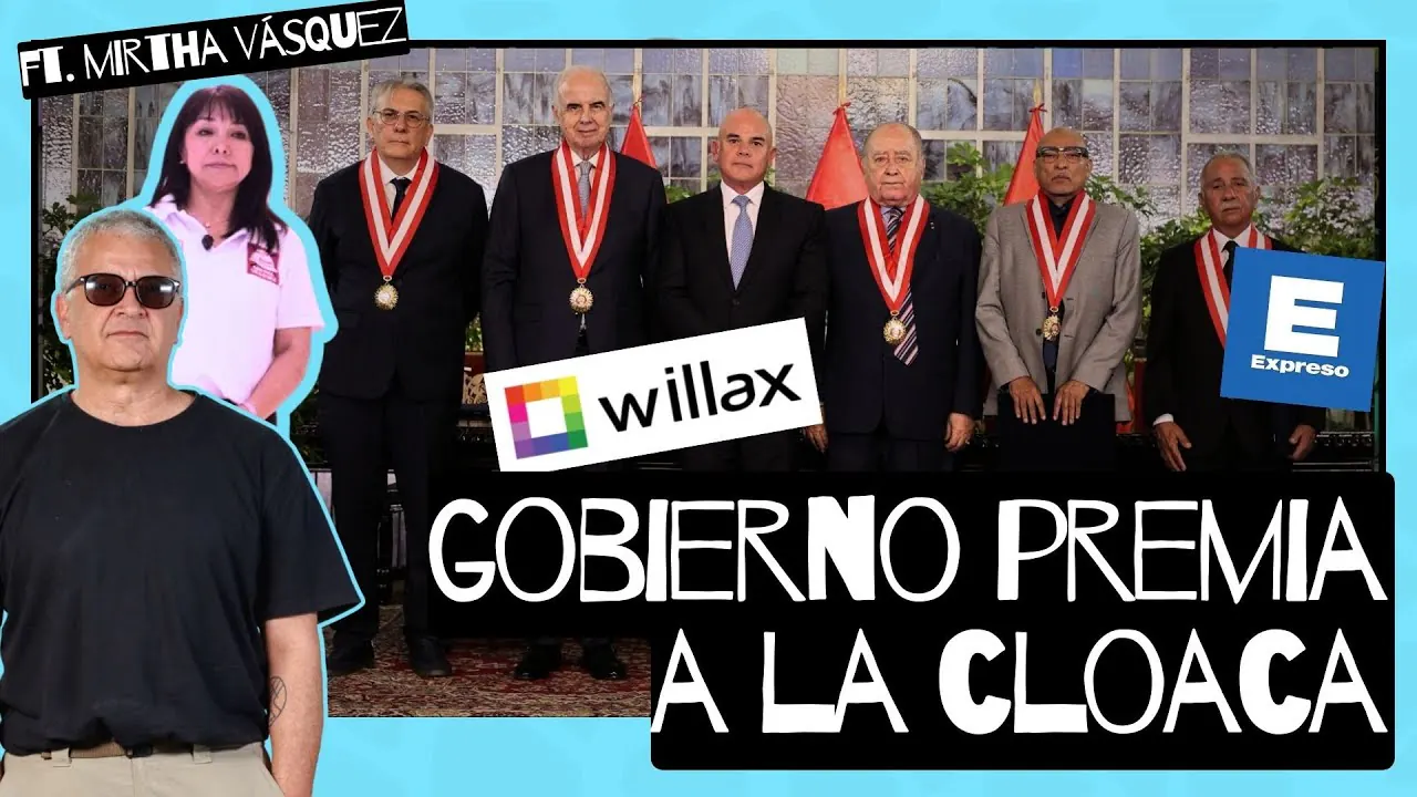 Reproducir: Fake news con medalla: Jerí premia a Willax y Expreso | Mirtha Vásquez en DDT