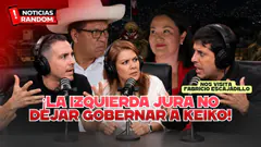 ¡LA IZQUIERDA JURA NO DEJAR GOBERNAR A KEIKO! HOY CON FABRICIO ESCAJADILLO - NOTICIAS RANDOM