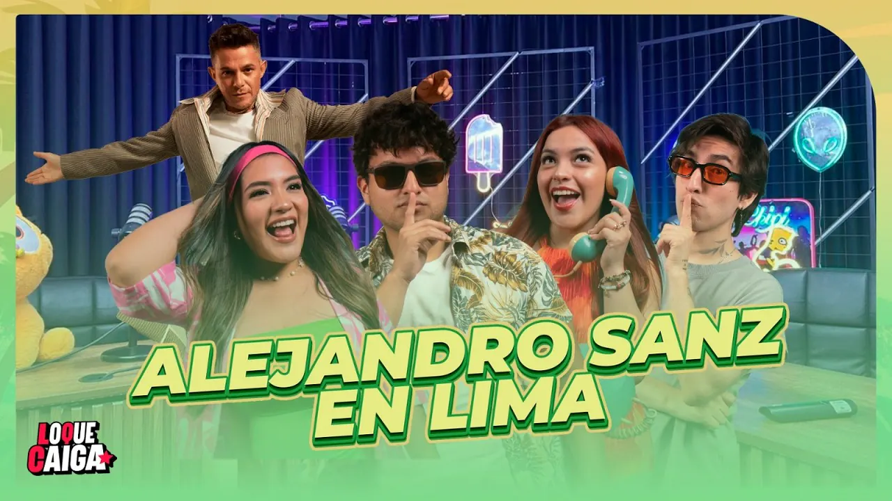 Reproducir: ALEJANDRO SANZ EN LIMA - MOSTRAMOS NUESTRAS PLAYLIST | EN VIVO #LOQUECAIGA