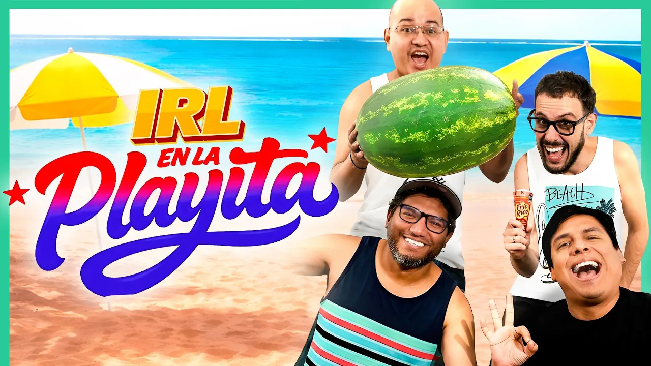 Reproducir: NOS ENTERRAMOS EN LA PLAYA | IRL EN LA PLAYA | HABLA GOOD