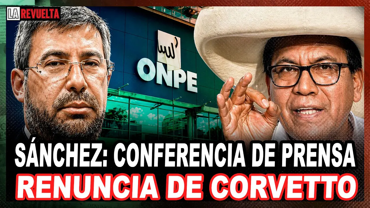 Reproducir: 🔴 LO ÚLTIMO: CONFERENCIA DE PRENSA ROBERTO SANCHEZ: RENUNCIA DE CORVETTO | EN VIVO DESDE CAJAMARCA