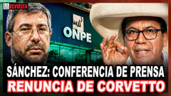 LO ÚLTIMO: CONFERENCIA DE PRENSA ROBERTO SANCHEZ: RENUNCIA DE CORVETTO | EN VIVO DESDE CAJAMARCA
