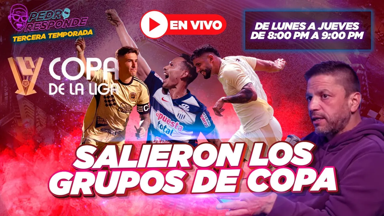 Reproducir: SE SORTEARON LOS GRUPOS DE LA COPA ¡PEDRO RESPONDE EN VIVO!  |#PedroResponde