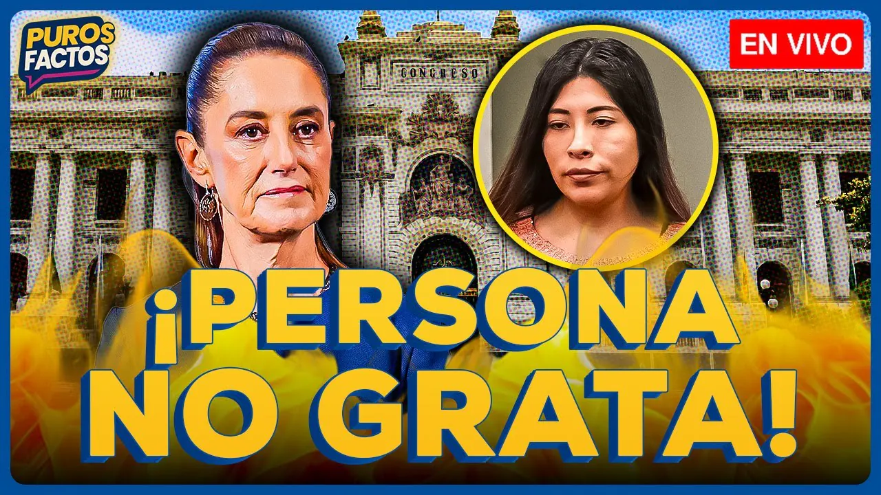Reproducir: 🚨 #ENVIVO | CONGRESO DECLARA PERSONA NO GRATA A CLAUDIA SHEINBAUM, PRESIDENTA DE MÉXICO #PUROSFACTOS