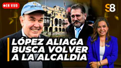 LÓPEZ ALIAGA ANUNCIA REGRESO A LA ALCALDÍA DE LIMA TRAS RENUNCIAR A SU CARGO DE SENADOR | S8