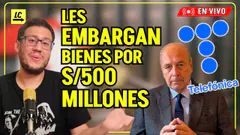 LES EMBARGAN BIENES POR S/500 MILLONES - EN VIVO 25/04