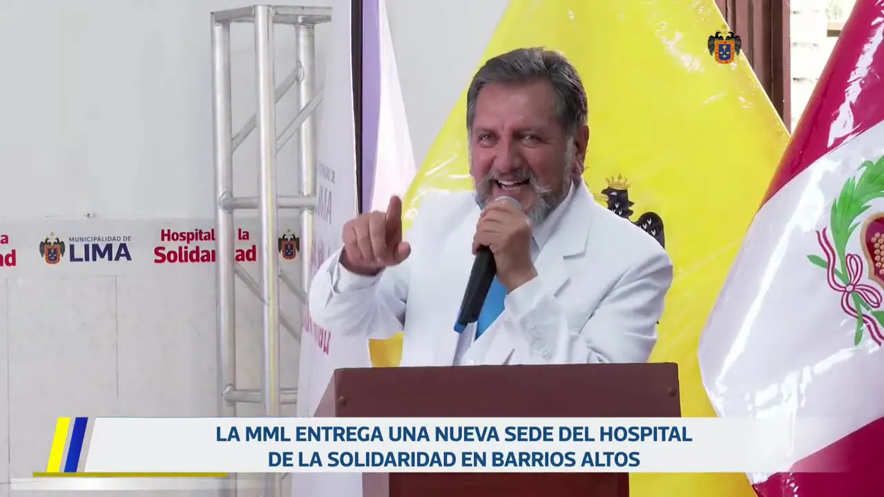 Reproducir: Entrega de la nueva sede del Hospital de la Solidaridad | 31 de octubre.