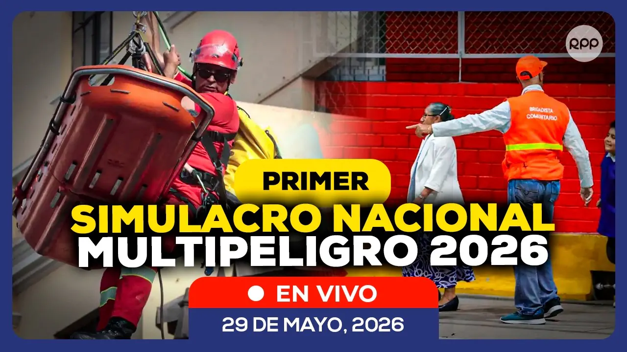 Reproducir: 🔴#ENVIVO | Primer Simulacro Nacional Multipeligro: sigue la cobertura desde Lima y regiones