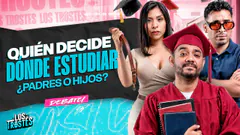 #LOSTROSTES | ¿SE DEBE QUITAR LA BECA 18 SI JALAS UN CURSO? DEBATE