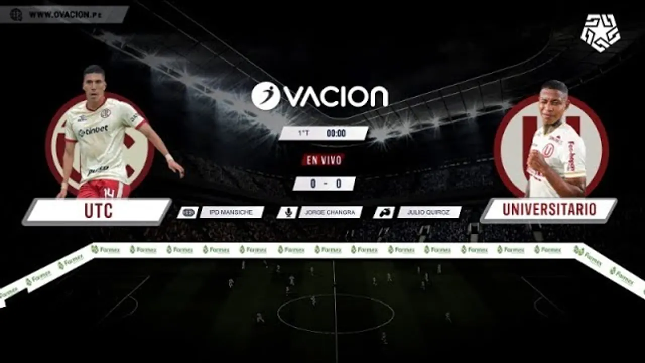 Reproducir: UTC vs Universitario de Deportes por RADIO OVACIÓN | LIGA 1 TE APUESTO