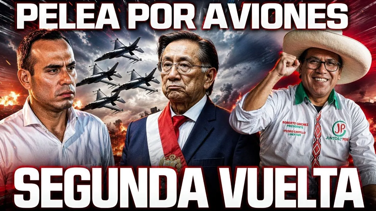 Reproducir: Jerí y Balcázar: enfrentados por aviones F-16 | Porky, mermeleross convoca a marcha | Segunda vuelta