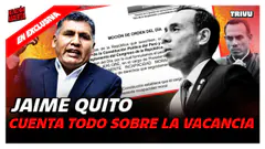 ¡BOMBA! CONGRESISTA JAIME QUITO CUENTA TODO SOBRE VACANCIA DE JERÍ | RELACIÓN ABIERTA