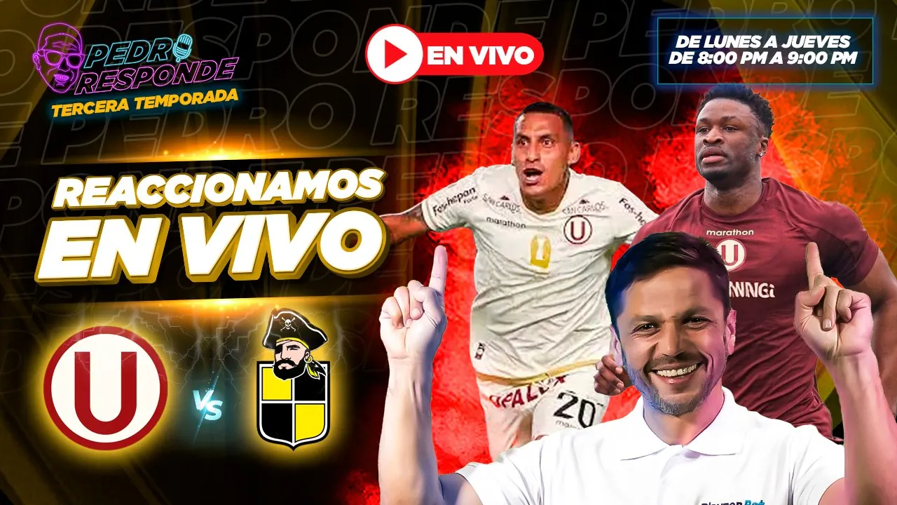 Reproducir: UNIVERSITARIO VS COQUIMBO EN VIVO REACCIONAMOS ¡PEDRO RESPONDE EN VIVO!  |#PedroResponde