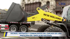 I Simulacro Nacional Multipeligro 2025. 30 de mayo.