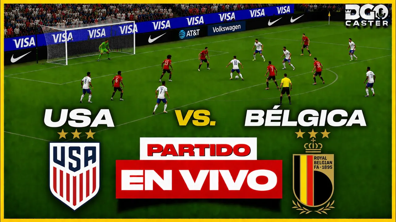 Reproducir: ESTADOS UNIDOS VS BÉLGICA EN VIVO | MUNDIAL 2026