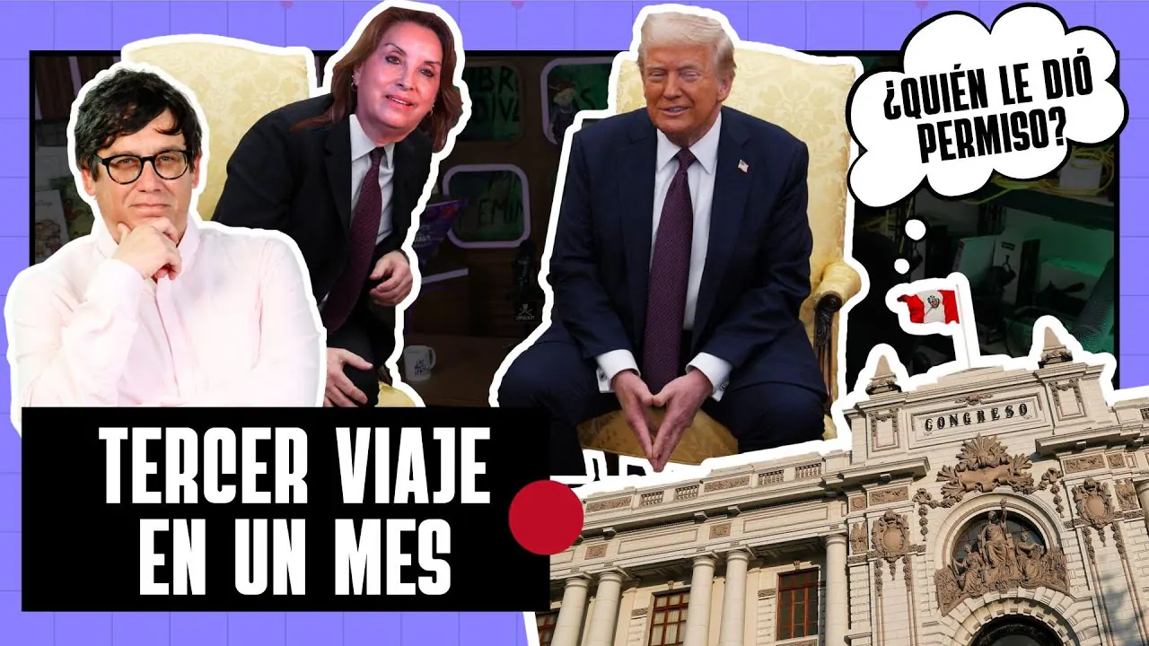 Reproducir: ¿Dina viajará a USA para ver a Trump? Y peruanos creen que Keiko influye en sus decisiones | Vértice