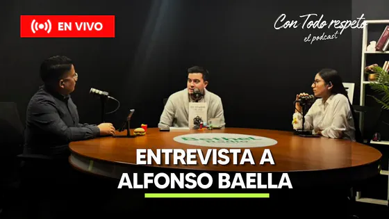 PODCAST CON "TODO RESPETO" CON ALFONSO BAELLA