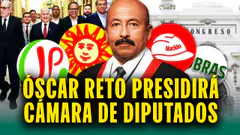 OSCAR RETO ES ELEGIDO COMO PRESIDENTE DE CÁMARA DE DIPUTADOS EN VIVO