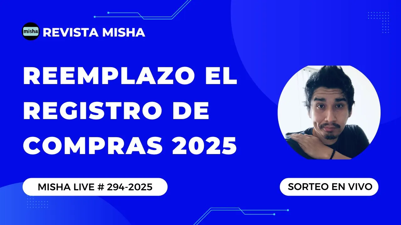 Reproducir: REEMPLAZO EL REGISTRO DE COMPRAS 2025