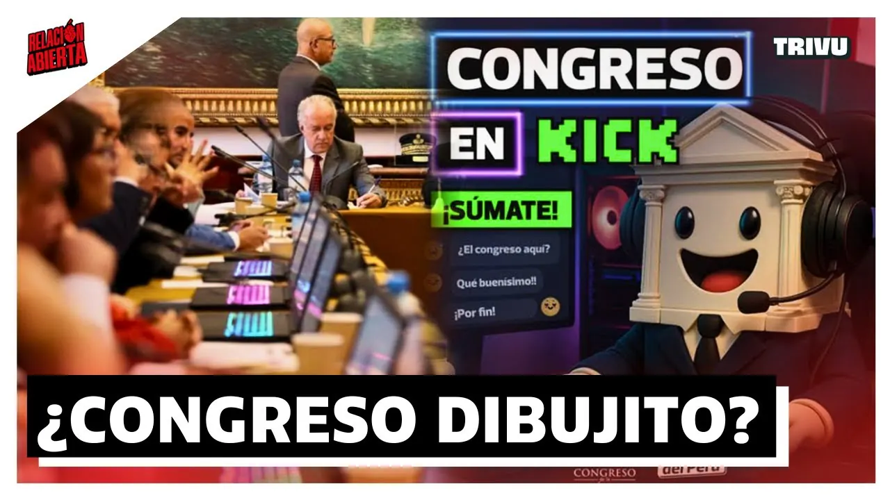Reproducir: NO ES BROMA: EL CONGRESO ABRE CANAL EN KICK | RELACIÓN ABIERTA💘