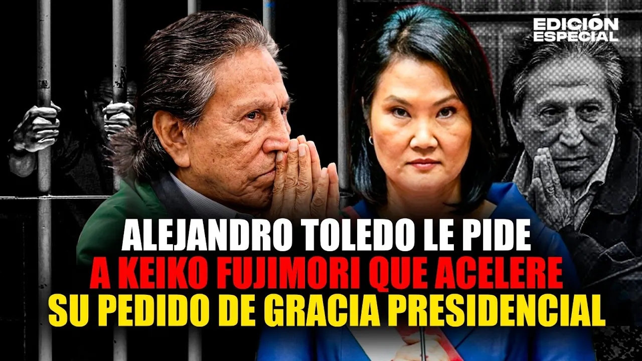 Reproducir: #EnVivo Alejandro Toledo solicita a Keiko Fujimori la gracia presidencial