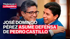 PEDRO CASTILLO: Exfiscal JOSÉ DOMINGO PÉREZ asume defensa legal de expresidente| #TLR