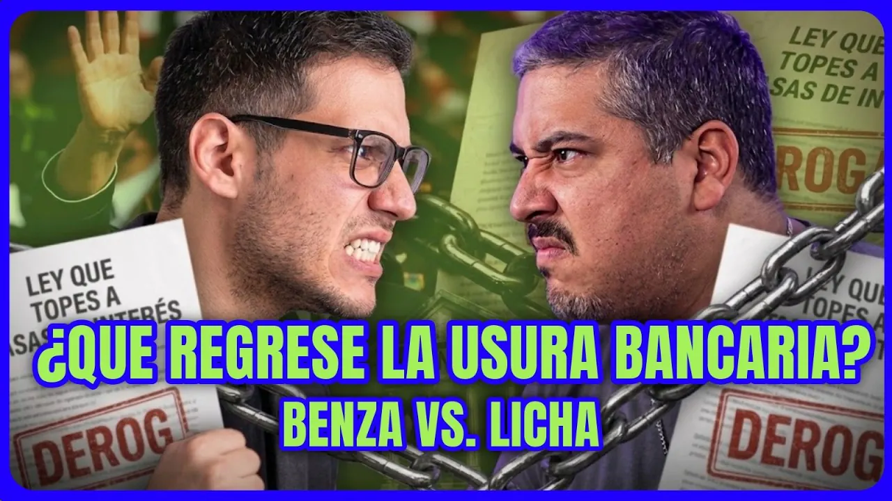 Reproducir: ¿QUE REGRESE LA USURA BANCARIA? BENZA vs BONILLA | #ContraAtaque 15/09