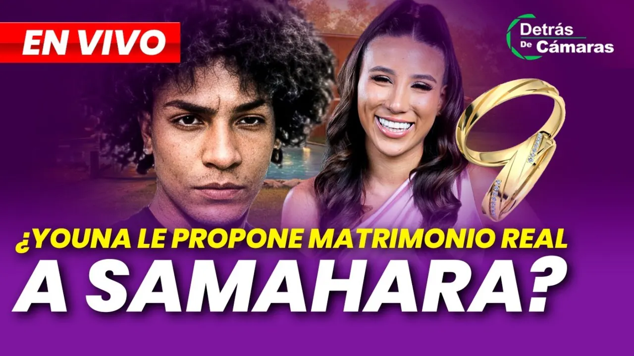 Reproducir: 🔴 EN VIVO | ¿SAMAHARA SE CASA CON YOUNA? | DETRÁS DE CÁMARAS – Panamericana TV