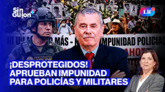 IMPUNIDAD A POLICÍAS Y MILITARES ¡PROMULGADA! ROSPIGLIOSI GANÓ | SIN GUION CON ROSA MARÍA PALACIOS