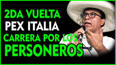 PERUNOS EN ITALIA CIERRAN FILAS CON JP ! EMPIEZA LA CARRERA POR LOS PERSONEROS