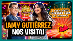 LOS CHISTOSOS ¡AMY GUTIÉRREZ EN VIVO CON HERNÁN VIDAURRE! El vacilón de la tarde