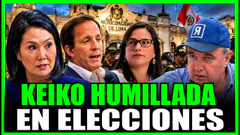 EN VIVO! KEIKO HUMILLADA: RESULTADOS DE ELECCIONES REGIONALES Y MUNICIPALES