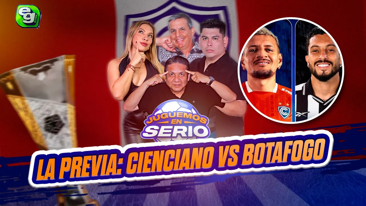 Reproducir: [JES] 🔥 ¡CIENCIANO VS BOTAFOGO! ⚽ ¿PODRÁ EL ‘PAPÁ’ SACAR VENTAJA EN LA IDA?