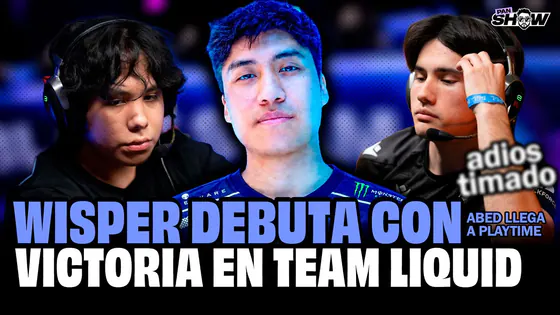 DOTA 2: WISPER DEBUTA CON VICTORIA | TIMADO FUERA DE GAMERLEGION | ABED a PLAYTIME - Panshow