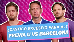 ¡Analizamos A DETALLE LA SANCIÓN a Gorosito! ¿JUSTA O EXCESIVA? | Previa U vs. Barcelona