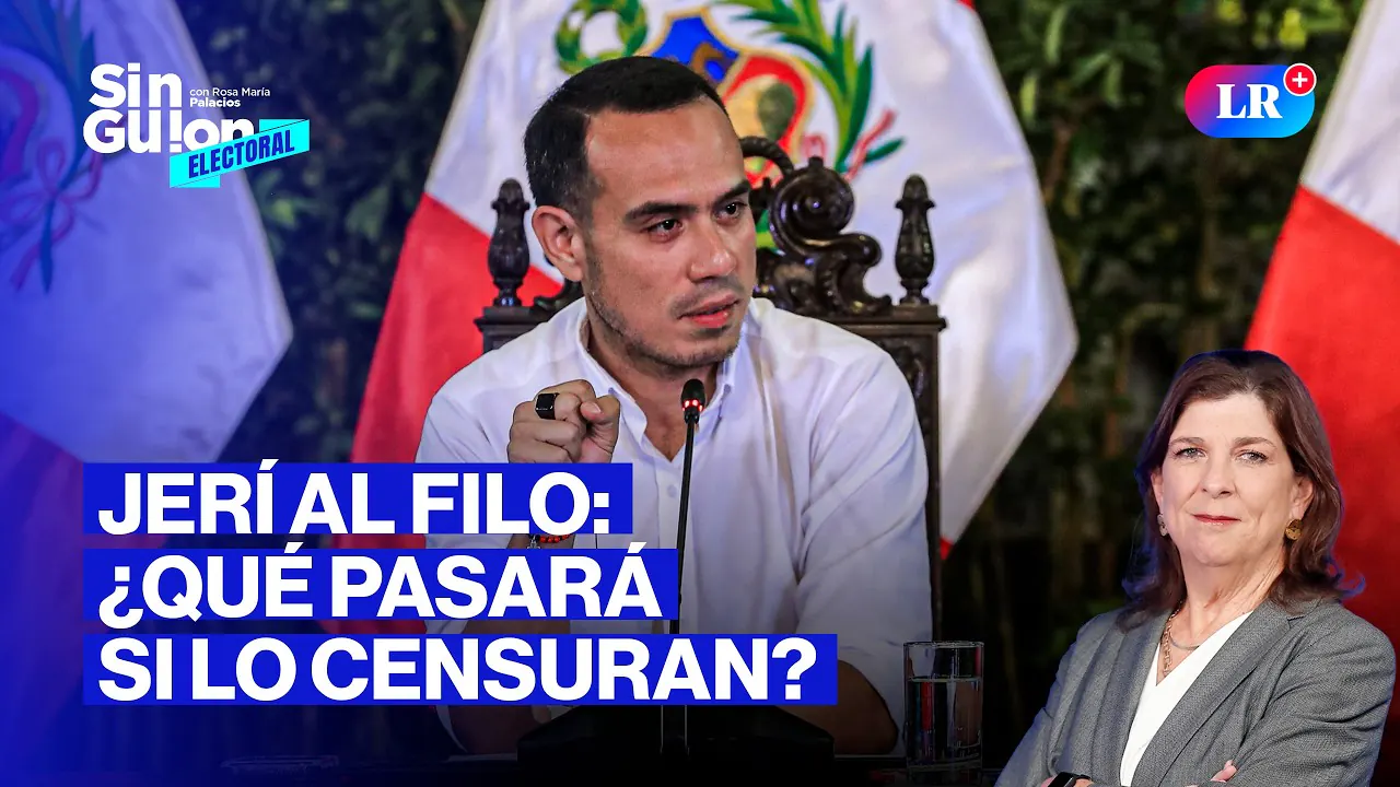 Reproducir: ¿JOSÉ JERÍ SE VA? Y ELECCIONES 2026 | SIN GUION CON ROSA MARÍA PALACIOS #FEEG2026