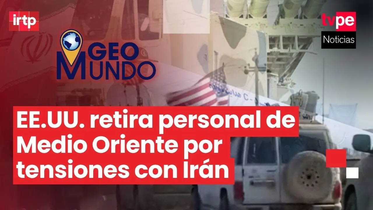 Reproducir: EE.UU. retira personal de Medio Oriente por tensiones con Irán | 🌎 "Geomundo"